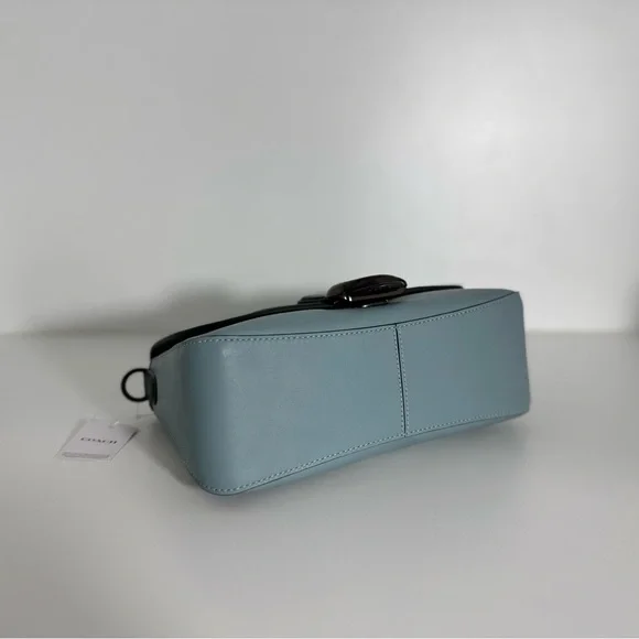 COACH Soft Tabby Shoulder Bag In Colorblock
Blue & Dark Forest Green NWT - Picture 14 of 14